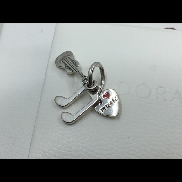 Pandora Jewelry - Authentic Pandora “I Love Music” Charm/Pendant